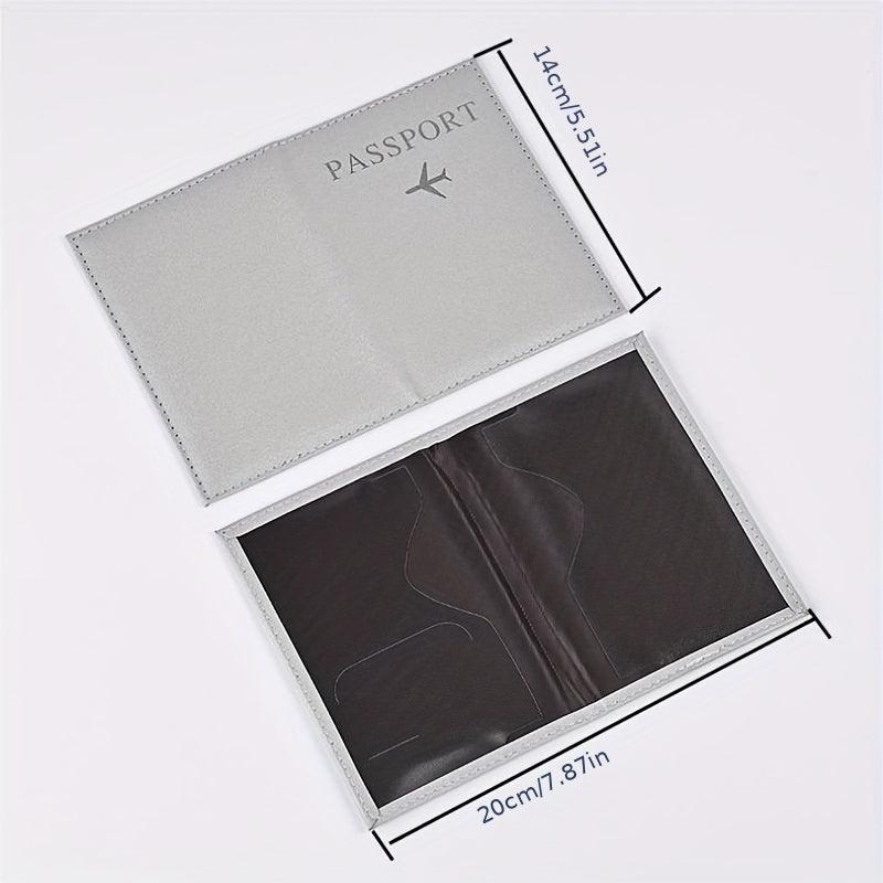 Casual PU Passport Holder Travel Accessories