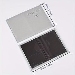 Casual PU Passport Holder Travel Accessories