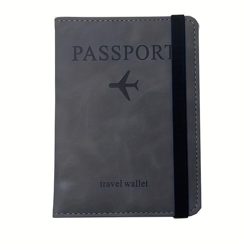 Buckle Passport Holder Multifunctional Antimagnetic Cover