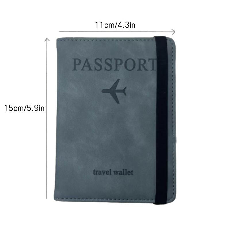 Buckle Passport Holder Multifunctional Antimagnetic Cover