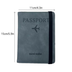 Buckle Passport Holder Multifunctional Antimagnetic Cover
