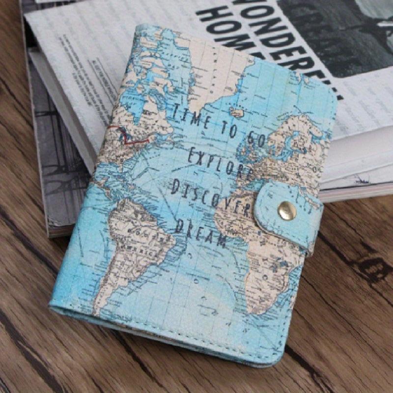 Embossed Passport Bag Travel Wallet Multifunctional Holder