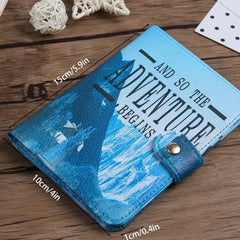 Embossed Passport Bag Travel Wallet Multifunctional Holder