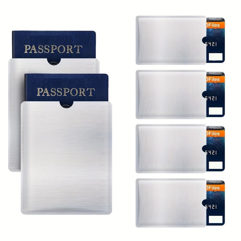 RFID Blocking Card Case Credit Bank Traffic Passport Protective Bag