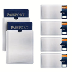 RFID Blocking Card Case Credit Bank Traffic Passport Protective Bag