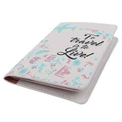 PU Travel Passport Holder