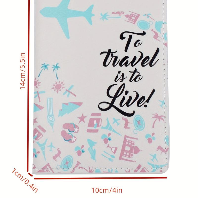 PU Travel Passport Holder