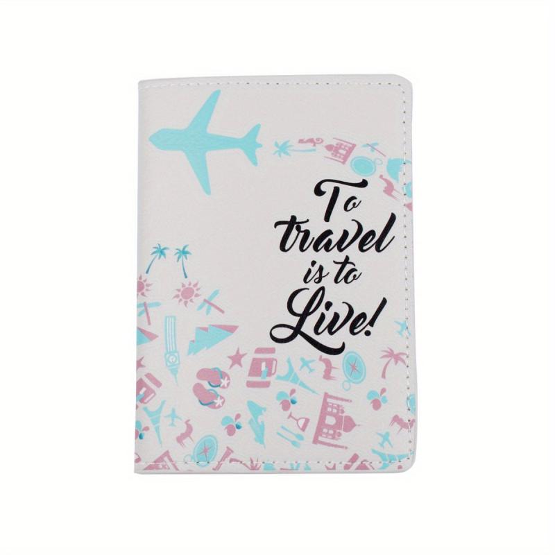 PU Travel Passport Holder