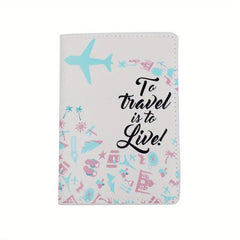 PU Travel Passport Holder