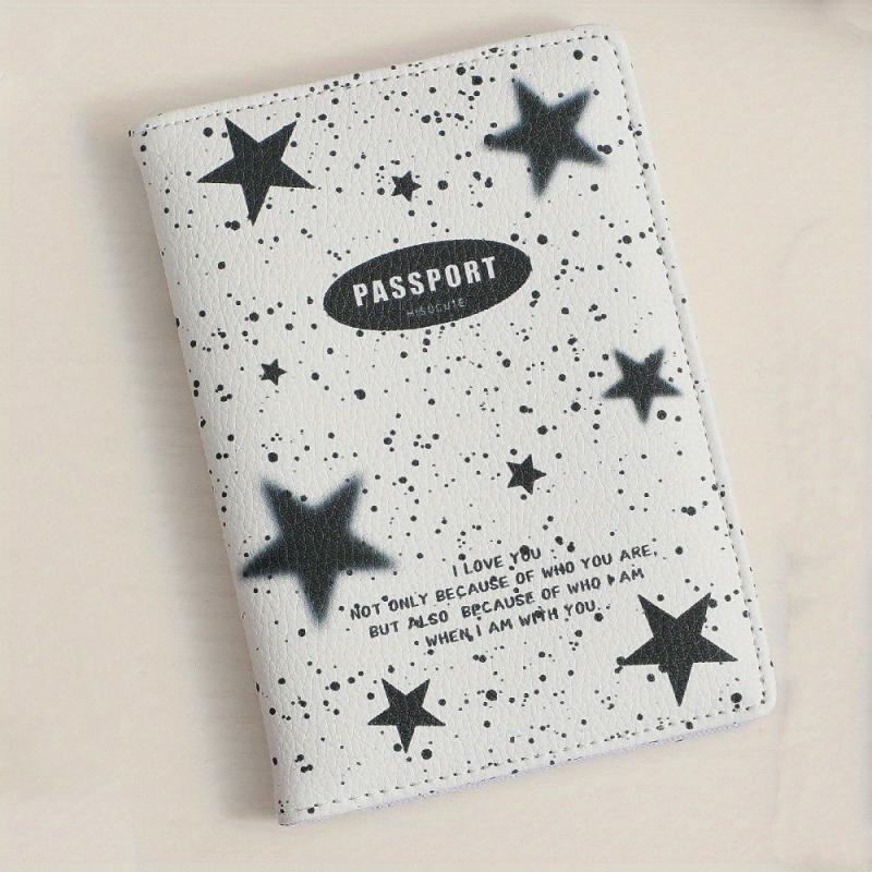 Star Travel Passport Holder Card Holder Travel Accessories