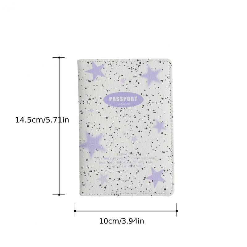 Star Travel Passport Holder Card Holder Travel Accessories