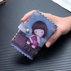 Print Pattern Credit Card Holder Student Bank Card Holder
