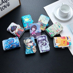 Print Pattern Credit Card Holder Student Bank Card Holder