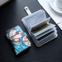 Print Pattern Credit Card Holder Student Bank Card Holder