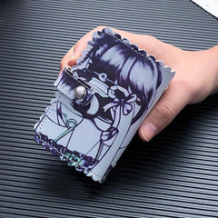 Print Pattern Credit Card Holder Student Bank Card Holder