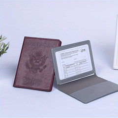 Passport Set Functional Passport Bag Passport Card Set Integrated Storage