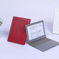 Passport Set Functional Passport Bag Passport Card Set Integrated Storage