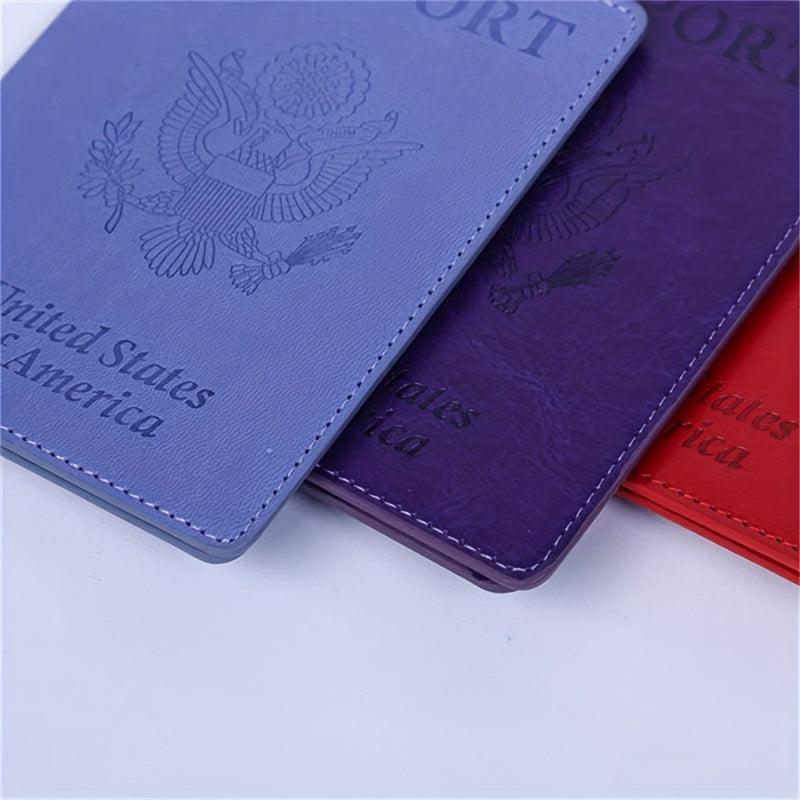 Passport Set Functional Passport Bag Passport Card Set Integrated Storage