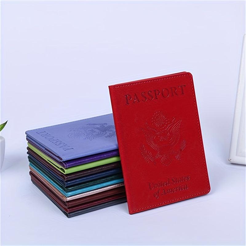 Passport Set Functional Passport Bag Passport Card Set Integrated Storage