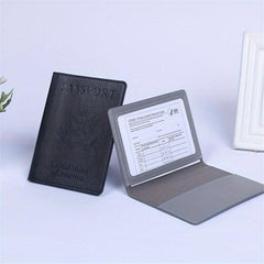 Passport Set Functional Passport Bag Passport Card Set Integrated Storage