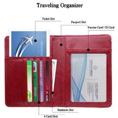 Canada Passport Cover with Vaccine Card Slot