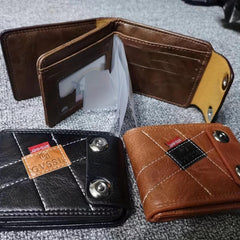 Men's Leather Document Bag Multifunctional Wallet