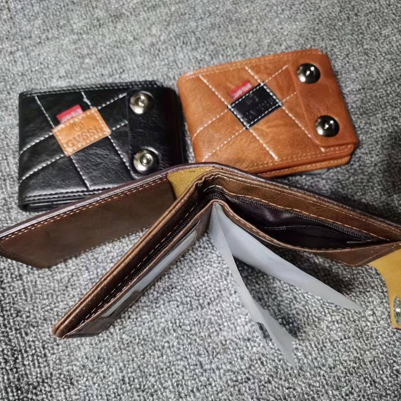 Men's Leather Document Bag Multifunctional Wallet