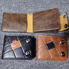 Men's Leather Document Bag Multifunctional Wallet