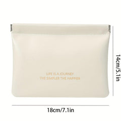 Large Magnetic Coin Purse Travel Cosmetic Bag Toiletry Bag