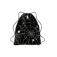Halloween Pattern Drawstring Backpack Horror Gym Bag