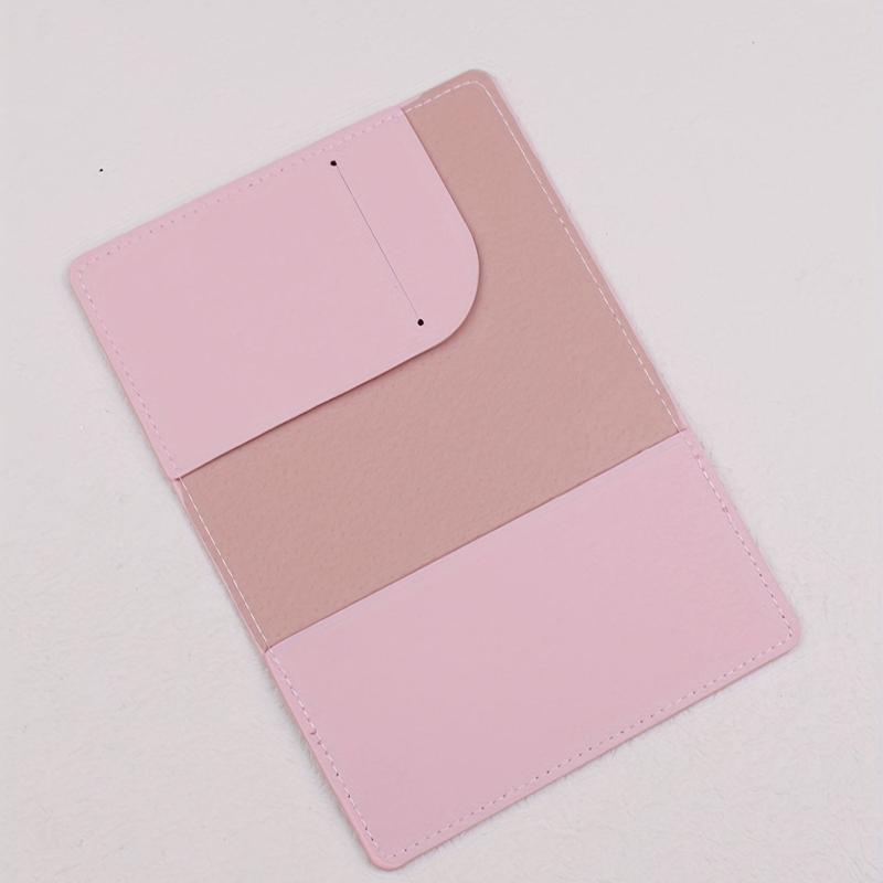 Passport Holder Credit Card Case Letter Pattern Coin Purse