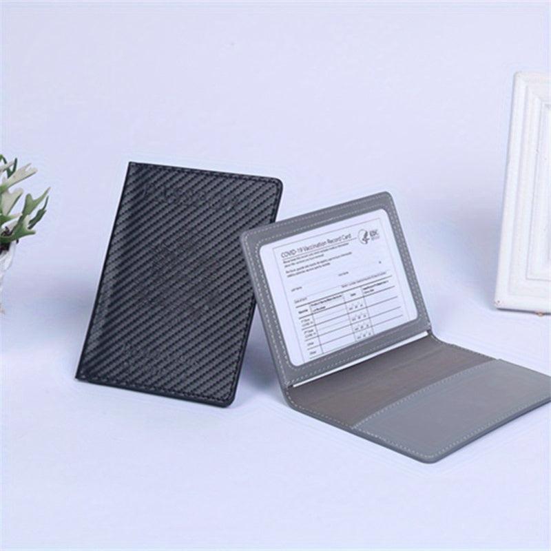 U S Multifunctional Passport Bag Passport Card Set Storage Leather Case