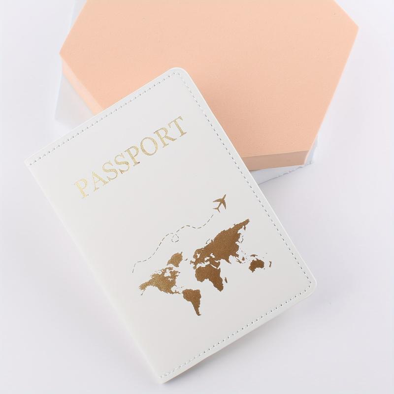 Personalized Leather Passport Holder for Couple