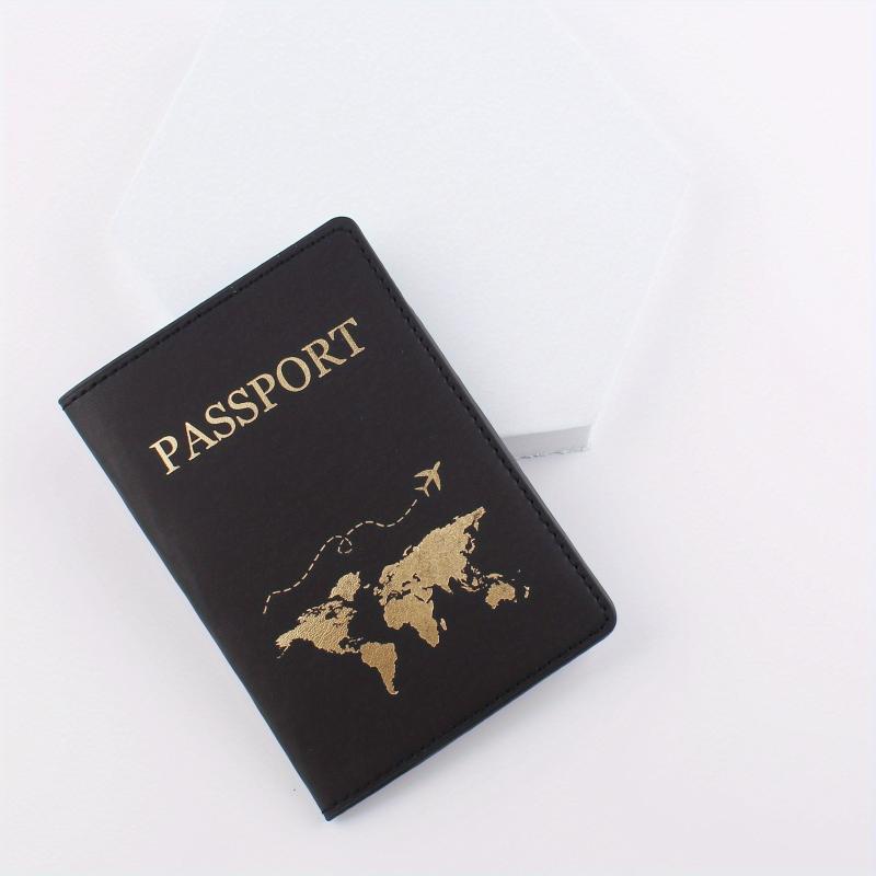 Personalized Leather Passport Holder for Couple