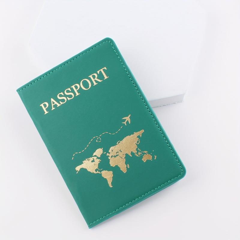 Personalized Leather Passport Holder for Couple