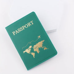 Personalized Leather Passport Holder for Couple