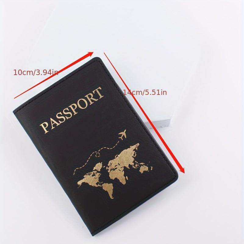 Personalized Leather Passport Holder for Couple