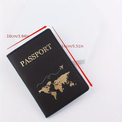 Personalized Leather Passport Holder for Couple