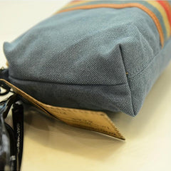 Canvas Clutch Men Women Casual Clutch Passport Bag Mobile Phone Bag