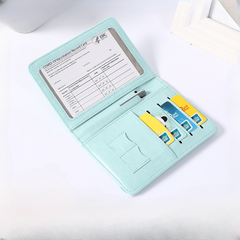 Colorful Passport Holder With Buckle Card Holder Ticket Holder