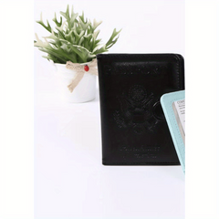 Colorful Passport Holder With Buckle Card Holder Ticket Holder