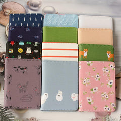 Animal & Plant Travel Passport Holder - Short Document Organizer