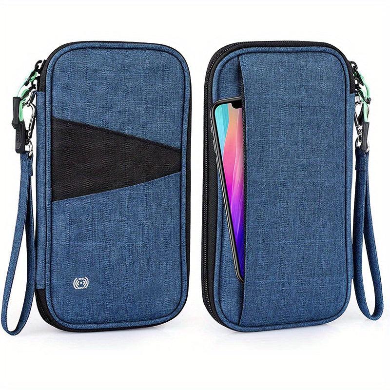 Family Travel Passport Holder RFID Blocking Waterproof