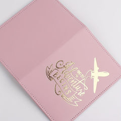 Airplane Pattern Passport Holder Travel Accessories