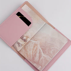 Airplane Pattern Passport Holder Travel Accessories