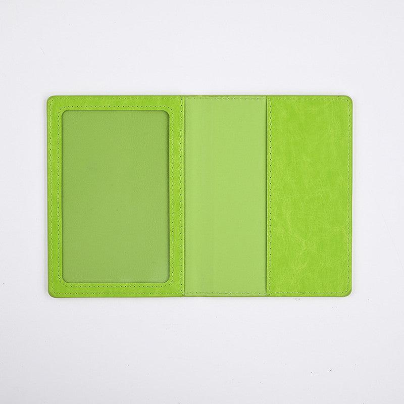 PU Leather Passport Bag Card Holder Protective Cover Ticket Holder