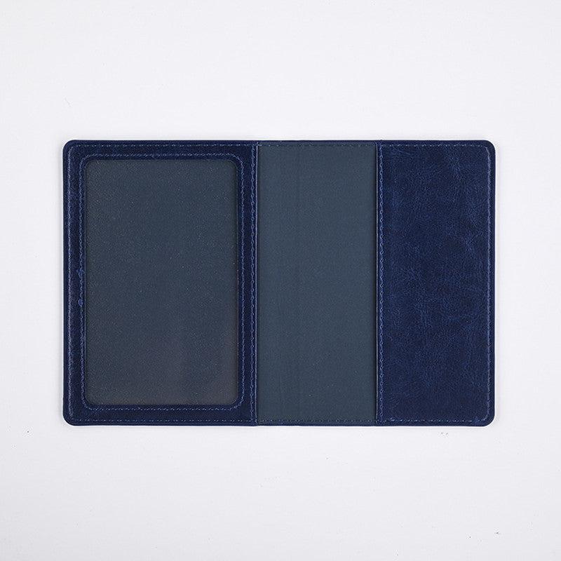 PU Leather Passport Bag Card Holder Protective Cover Ticket Holder