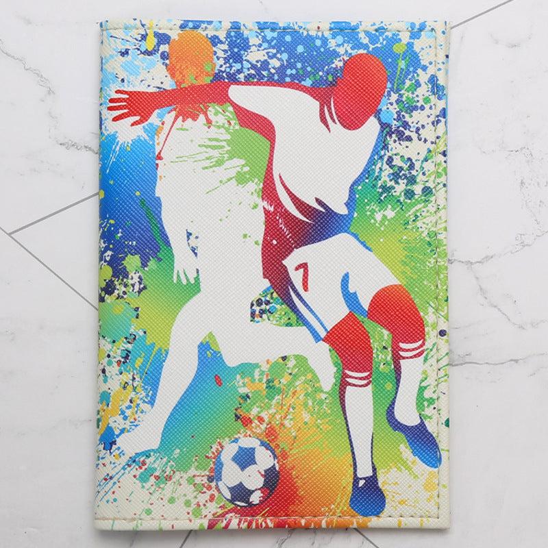 Brazilian Football Passport Case Basketball Holder