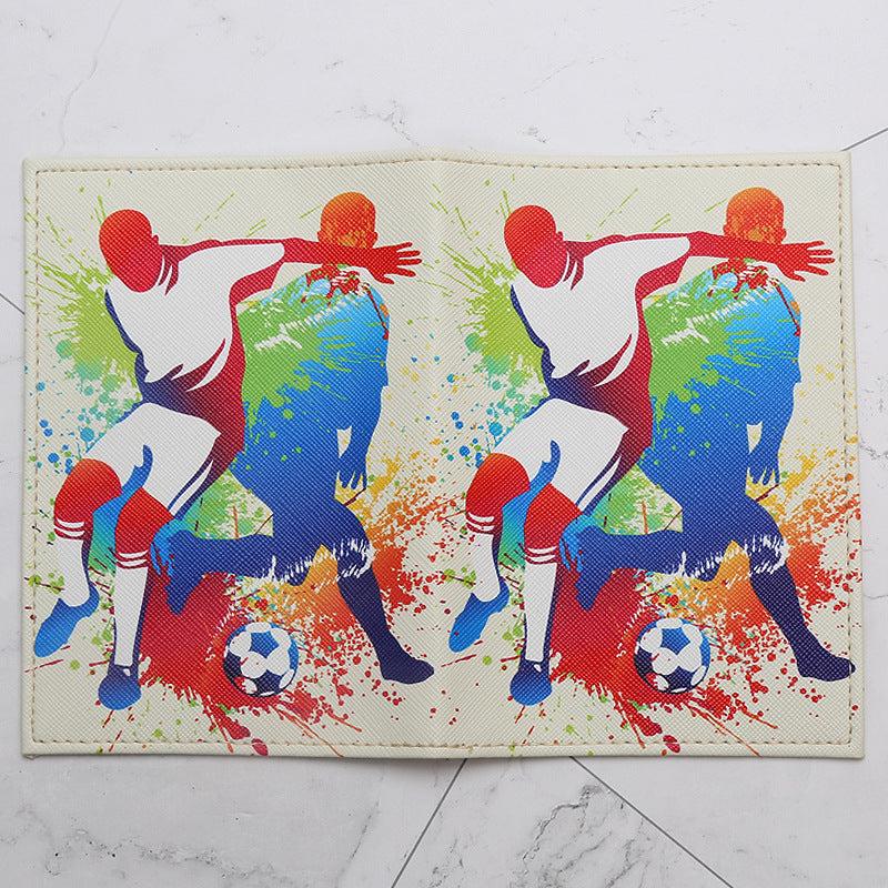 Brazilian Football Passport Case Basketball Holder