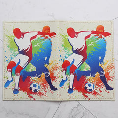 Brazilian Football Passport Case Basketball Holder